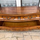 Louis XV low chest of drawers with three drawers