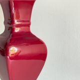 Ceramic lamp and vintage velvet