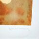 Jean-Claude Allenbach 1947-2007 The Cypresses Signed Lithograph