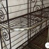 Wrought iron bread box