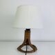 Vintage rattan lamp, 1960s