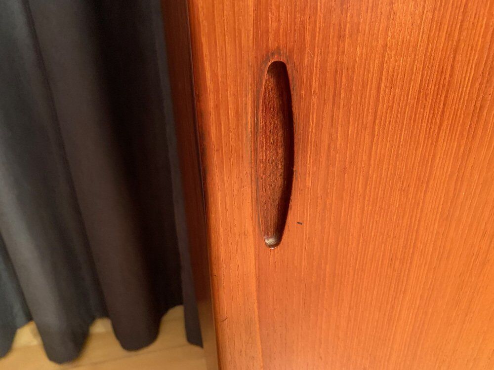 Danish highboard by Henning Kjaernulf for Bruno Hansen, 1960s