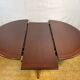 Mid-Century Retro Vintage Teak Round Extending Dining Table by Nathan 1960