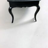 Louis XV Style Flat Desk Black Lacquered 19th Century
