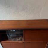 Scandinavian teak bar cabinet from the 60s