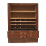 Xxl vintage rosewood sideboard / highboard made in the 60s