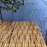 Rattan console