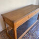 Antique exhibition counter