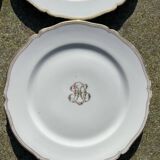 Monogrammed plates - MD
