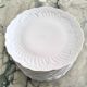 Set de 10 assiettes porcelaine fine de Limoges