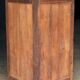 Magnificent 18th century corner cabinet. Solid oak and cherry.