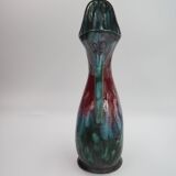 Longwy Tourmaline Vase with Handle
