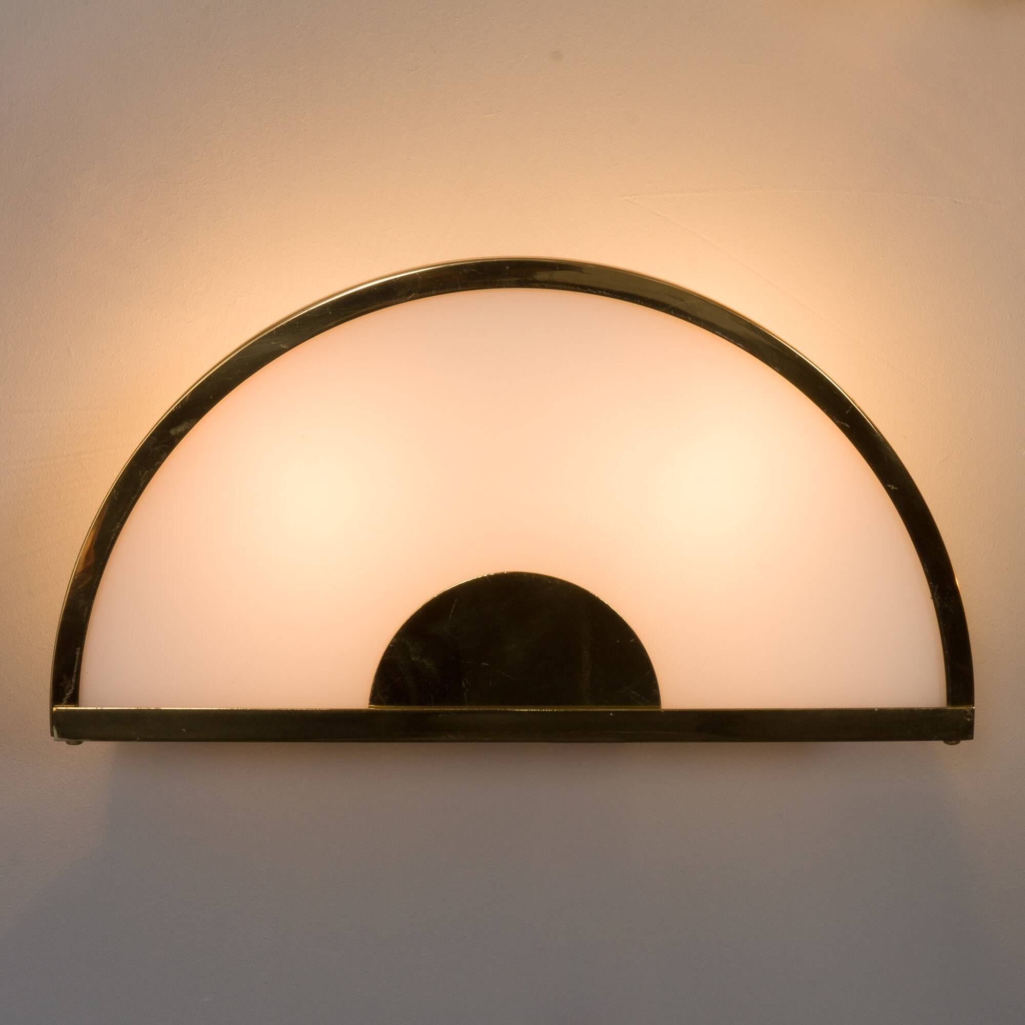 Set of three wall lamps by Zero Quattro Milano, Italy 1970s