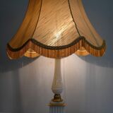 Lamp in Opline and Bronze, Louis XVI style – 1950