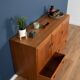Vintage retro ercol windsor blonde elm sideboard model 468