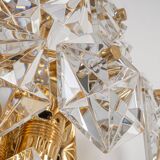 Paires d'Appliques en Cristal par Kinkeldey, Allemagne, Années 1970