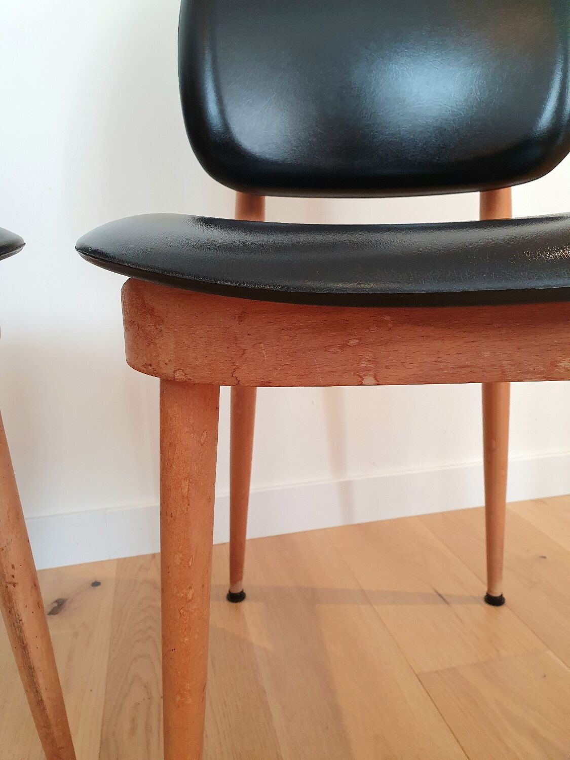 Vintage "Pegase" chairs by Pierre Gurariche / Baumann