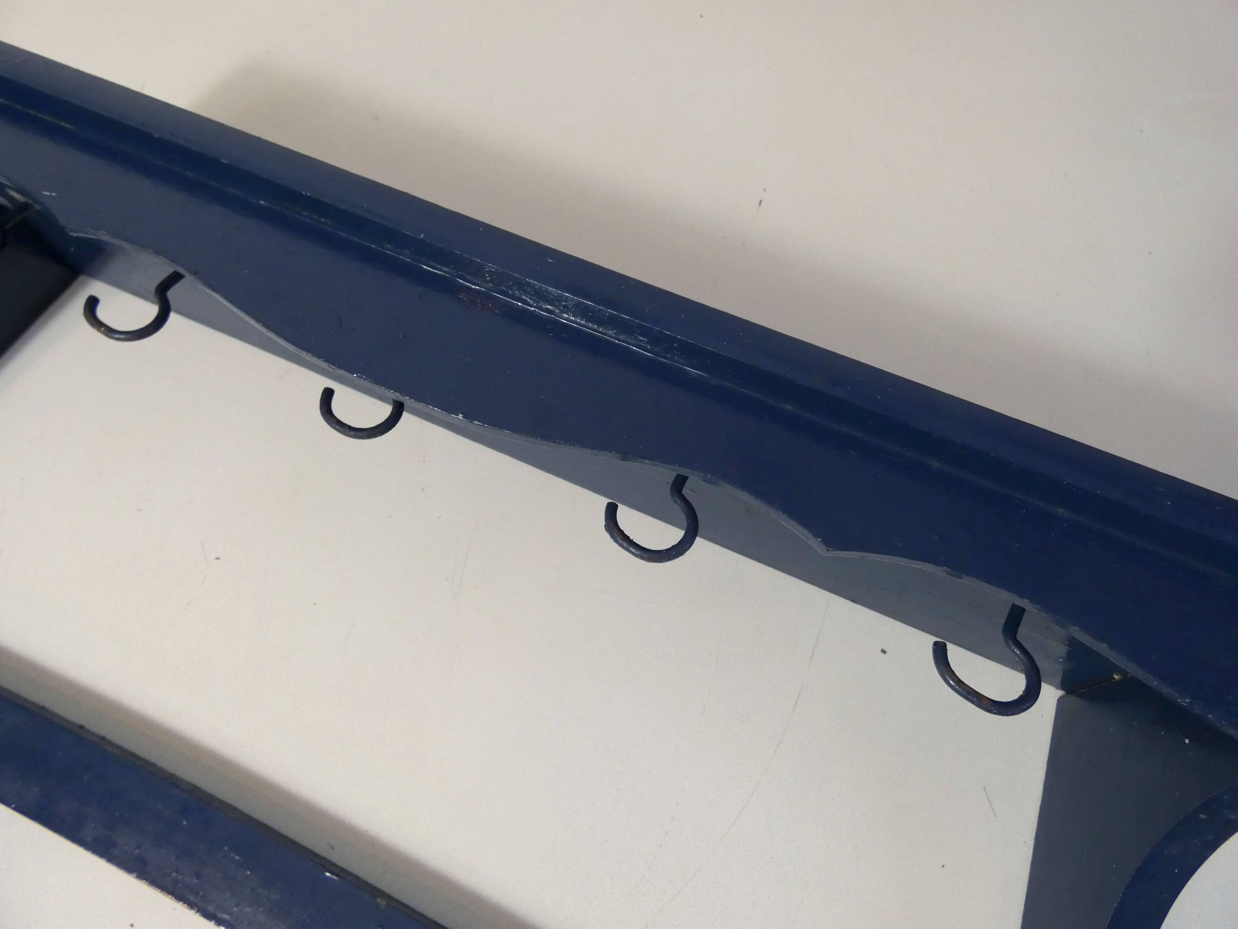 Vintage kitchen hook shelf