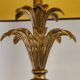 Brass pineapple table lamp, 1970s