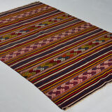 Anatolian handmade kilim rug 225 cm x 151 cm