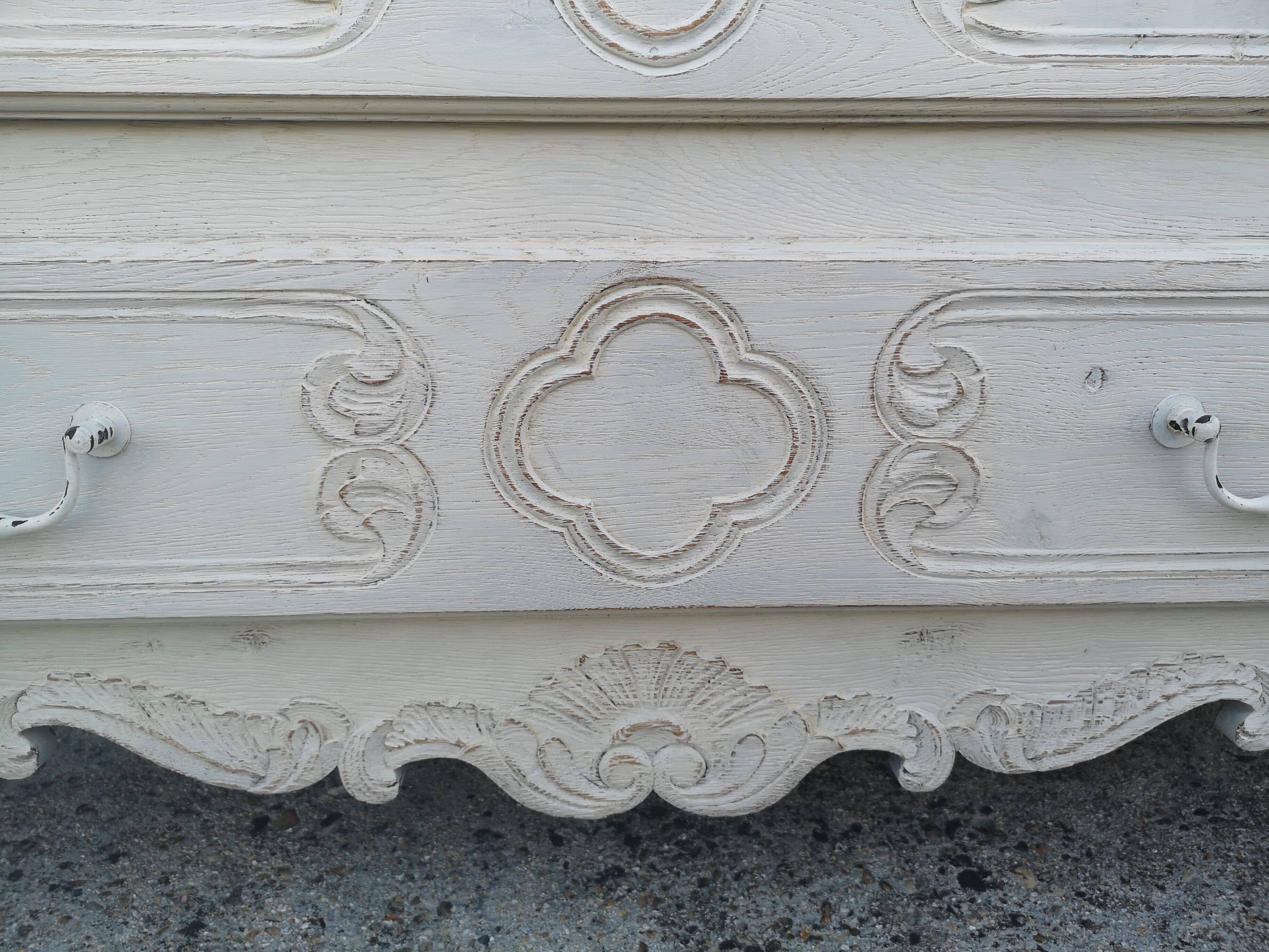 Commode style Louis XV patine shabby chic gustavien chêne