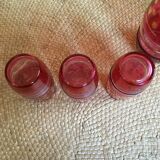 Set of 3 glasses and 1 pitcher