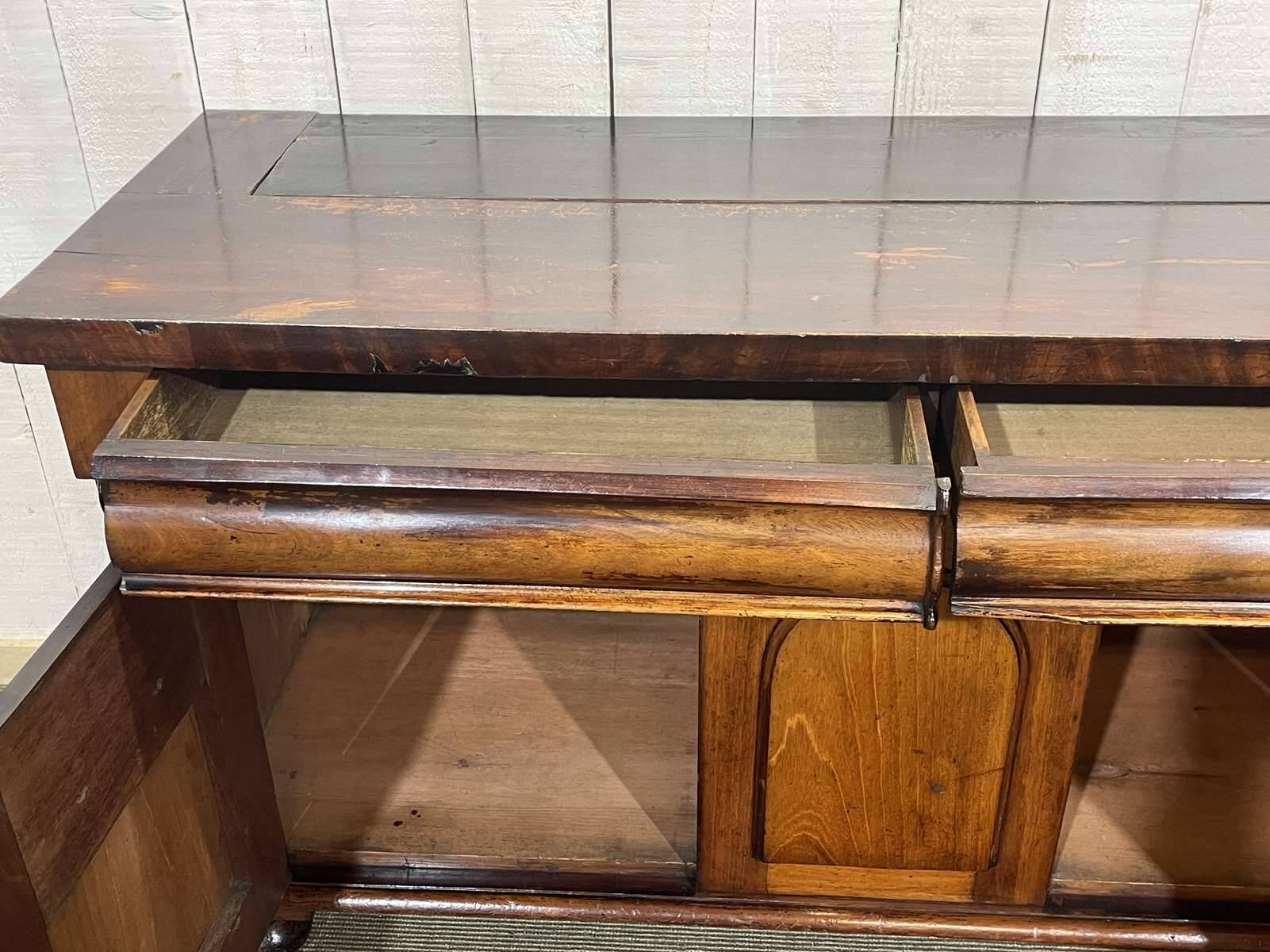 Enfilade Victorienne 19ème en acajou