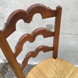 Set of 8 vintage 1930s French chairs