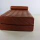 Scarce dutch design all leather daybed by Martin Visser for Spectrum Hollan