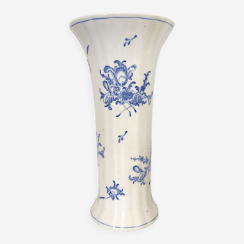 Vase Boch La Louvière Bleu et blanc