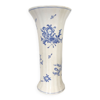 Vase Boch La Louvière Bleu et blanc