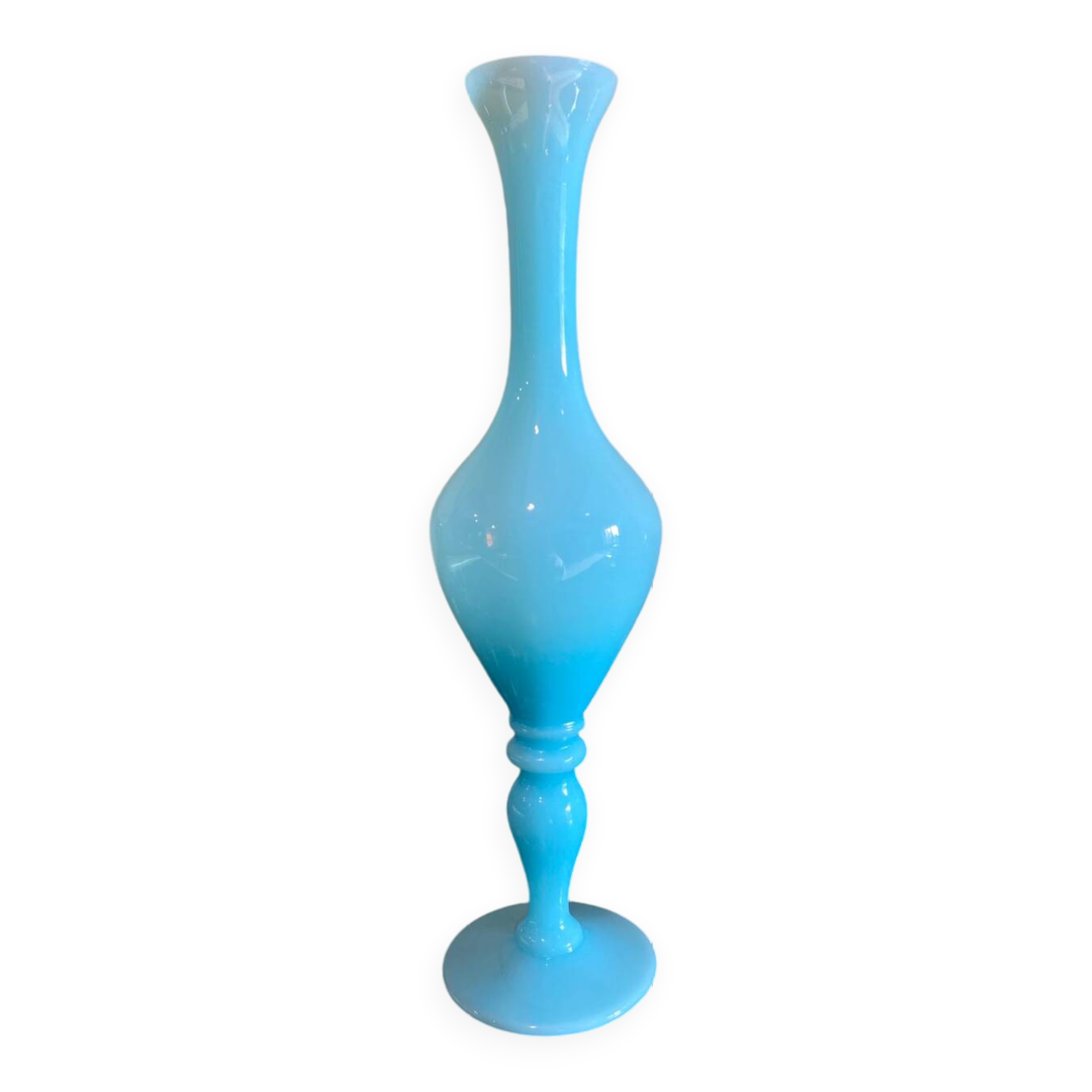 Blue opaline soliflore