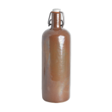 Bouteille en grès vernissé