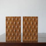 Mid-Century Wooden Bookends, 1960s, Set of 2