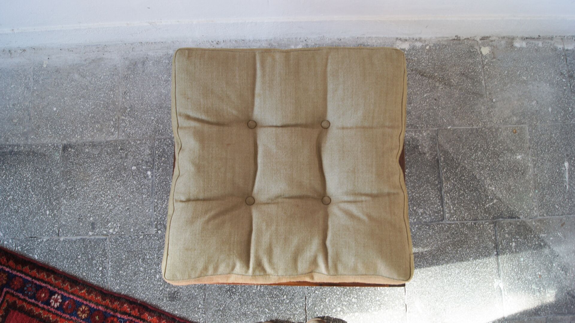 Footstool Plexus by Illum Wikkelsø for CFC Silkeborg