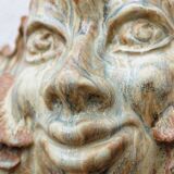 Fantastic creature in Saint Amand sandstone, signed Nadia Chiodi