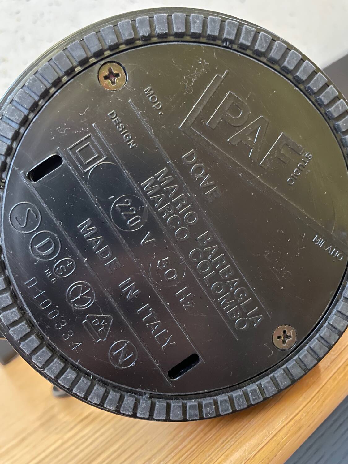 PAF Studio Barbaglia & Colombo lamp