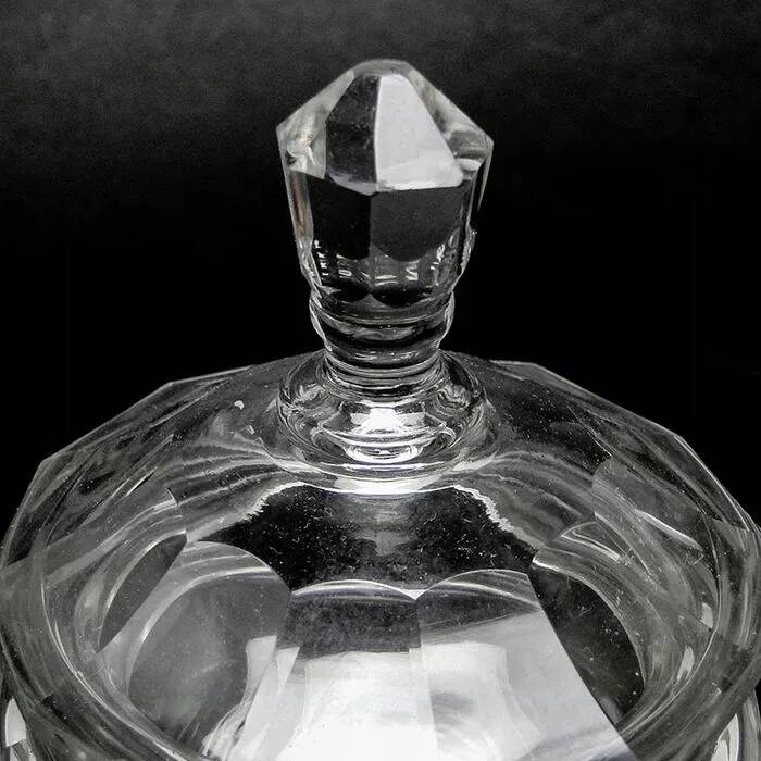 A3u moser large sugar bowl/bonbonniere art deco