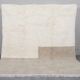 Handmade natural wool rug size 250x250 cm