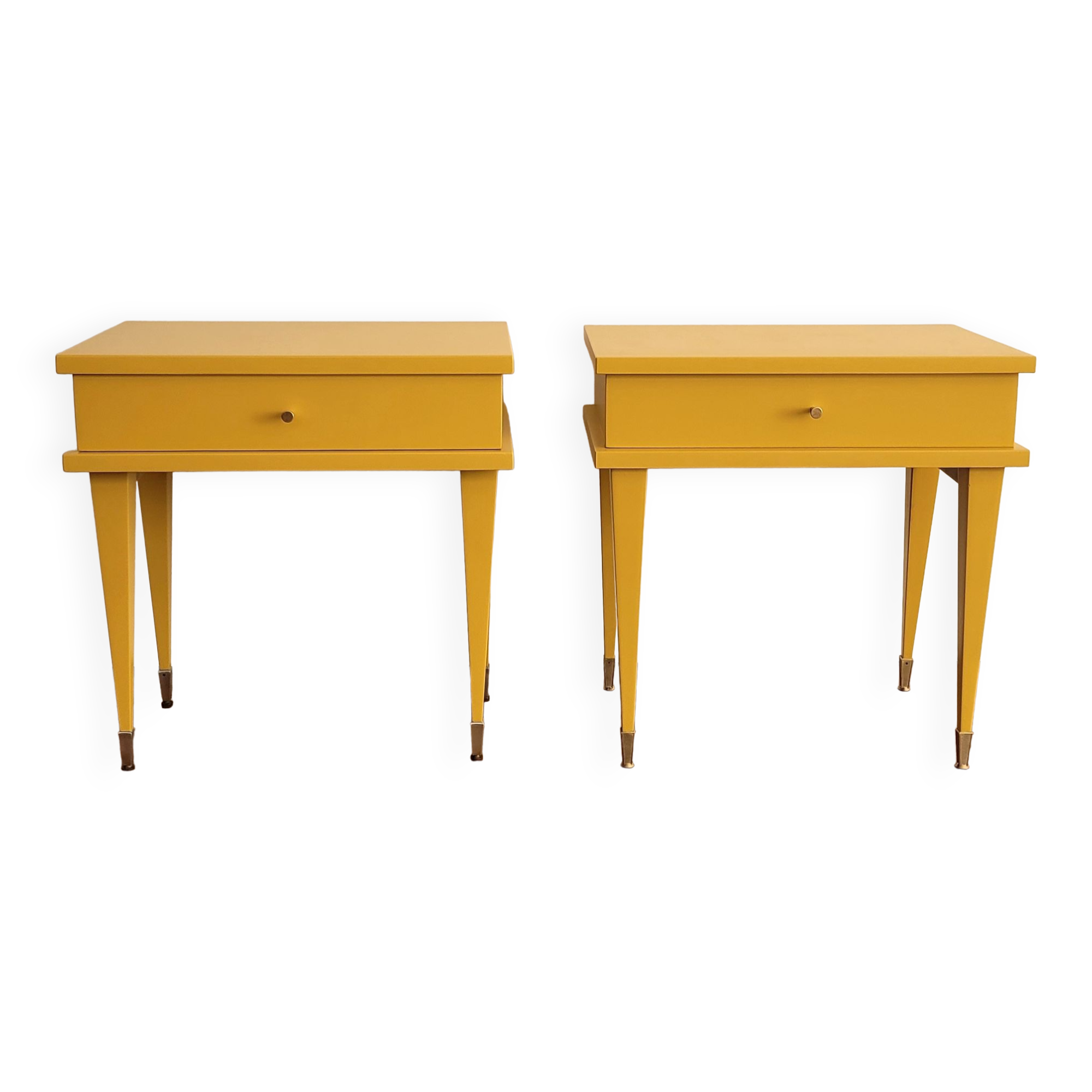 Pair of vintage bedside tables