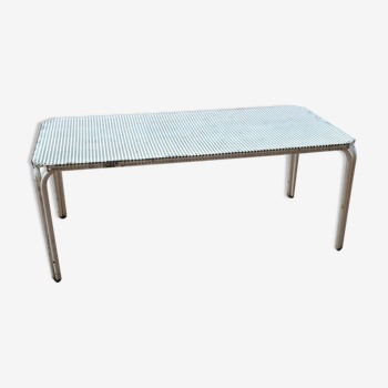 Table basse métal perforé design 50