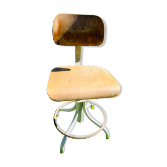 BAO-stamped vintage workshop chair