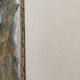 Oil on canvas mountain and river 1965