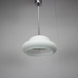 Mid-Century Chrome Pendant, 1960s, Czechoslovakia