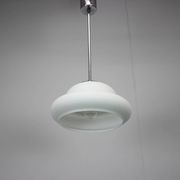 Mid-Century Chrome Pendant, 1960s, Czechoslovakia