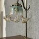 1900s desk lamp in silver-plated bronze and metal
