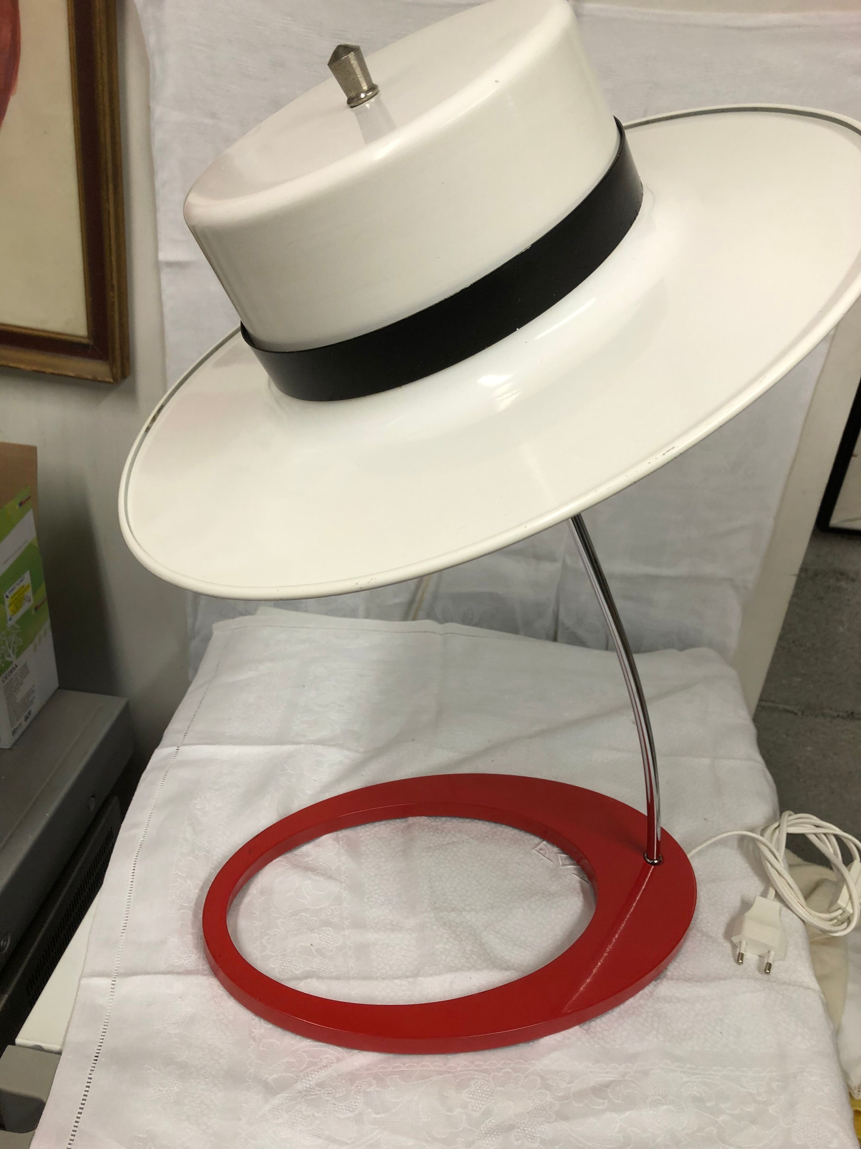 Vintage hat lamp 70/80