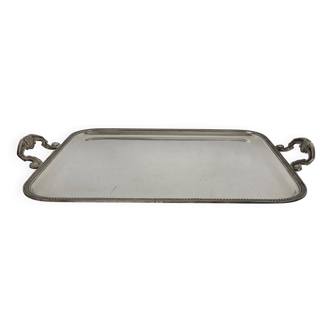 Silver-plated tray Louis XV - Georges Delahaye