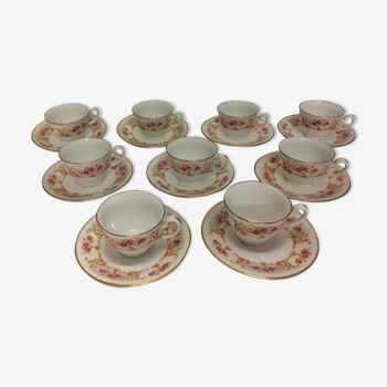 Digoin porcelain coffee service