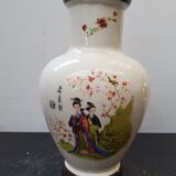 Ancient asian vase ceramic